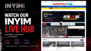 Watch the INYIM Live Hub for Creators, Artists, News & 24/7 Streams