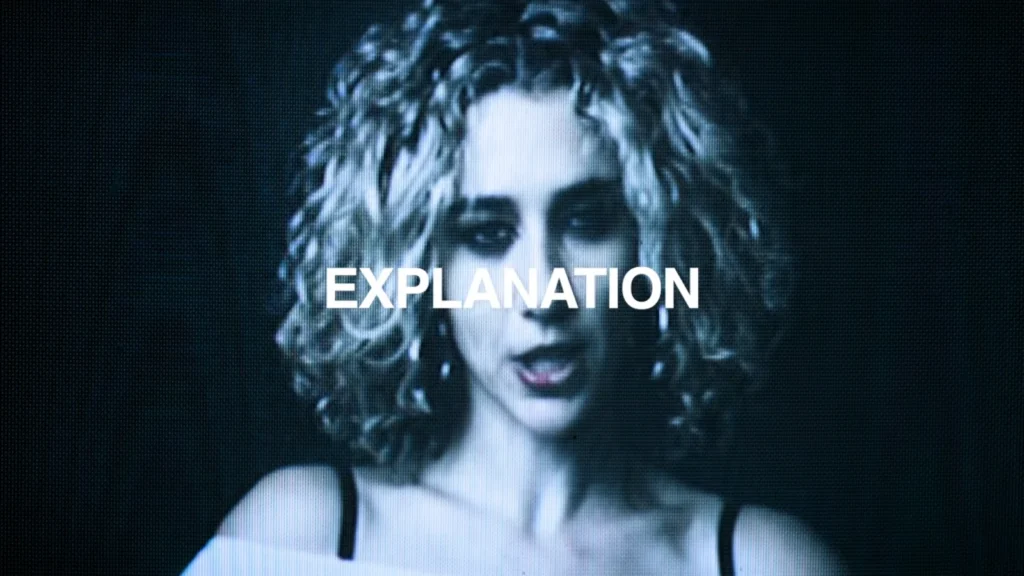 XKYLAR appears in the visual for her electroclash single “WHY IS NOBODY DANCING?”
