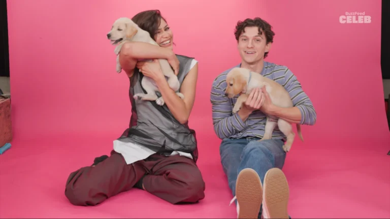 Zendaya and Tom Holland’s Puppy Interview Descends Into Adorable Chaos