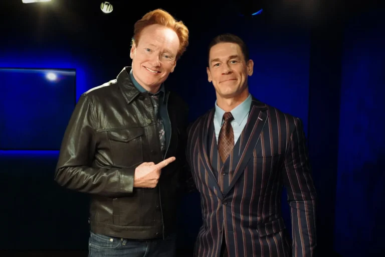 John Cena Really Wants to Be Conan O’Brien’s Friend — And Conan Has Questions