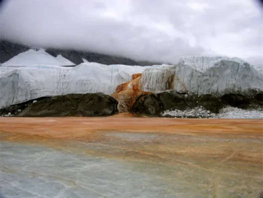 Antarctica’s Blood Falls at Taylor Glacier