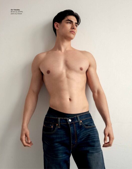 Models from The Fit Standard editorial pose in London for photographer Ronald Liem and DA MAN magazine