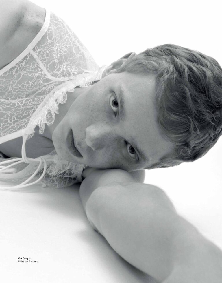 Models Dmytro Chmil & Laurenz Zimmerman For DaMan Magazine