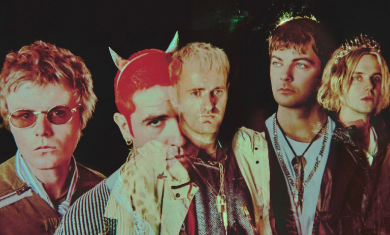 Fontaines D.C. promotional artwork for the band’s Dopamine Chamber announcement