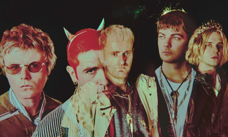 Fontaines D.C. promotional artwork for the band’s Dopamine Chamber announcement