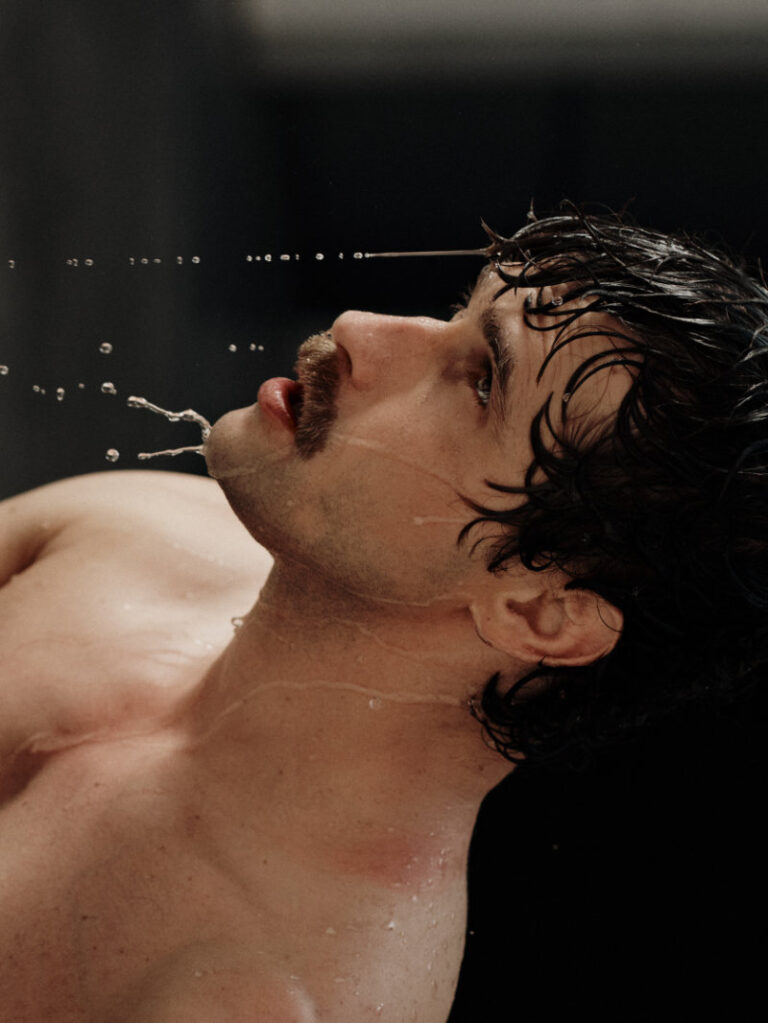Hunky Model Ivan Ugrin In “Huella” Editorial