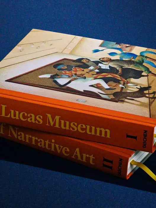 TASCHEN’s two-volume Lucas Museum of Narrative Art publication presented ahead of the museum’s Los Angeles opening