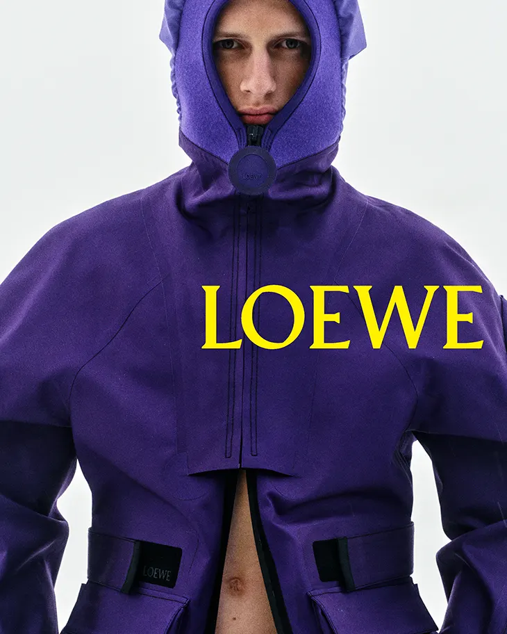 LOEWE Fall Winter 2026 Climbs Mont Blanc for a Striking New Campaign
