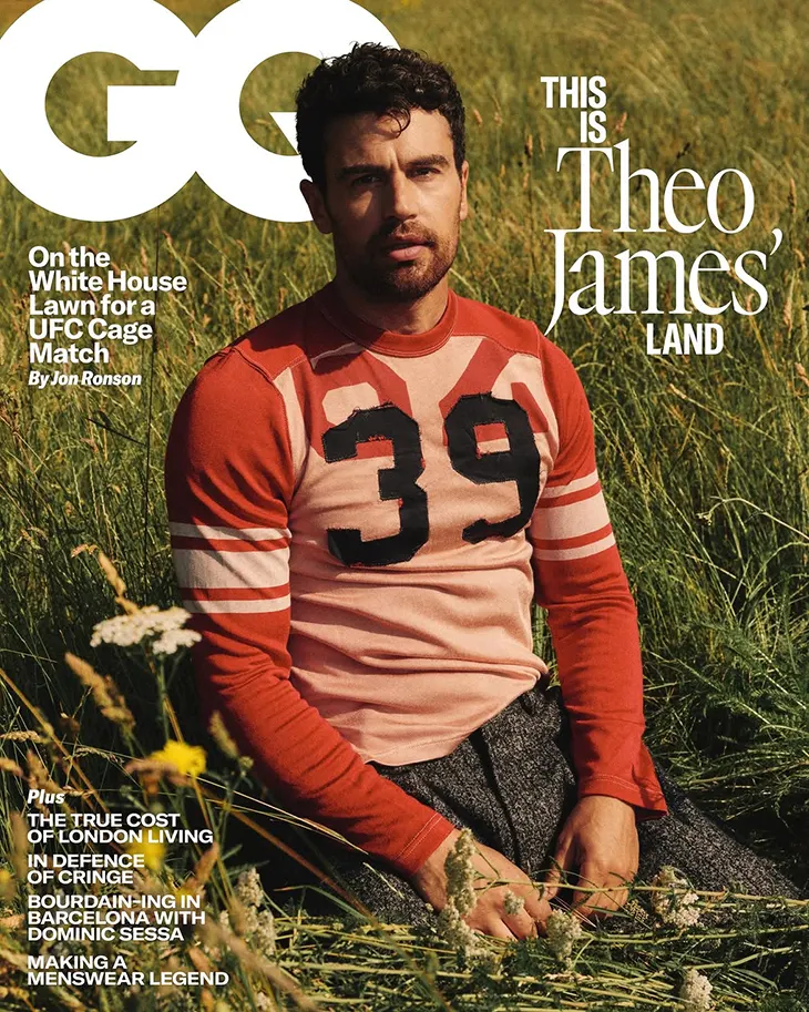 Theo James For September 2026 British GQ