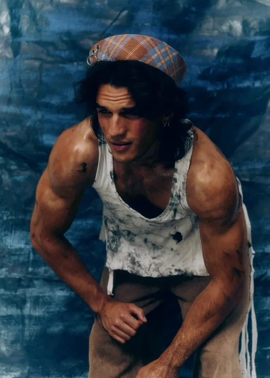 Luis Zanfir photographed by Esther Galván for MMSCENE What Remains