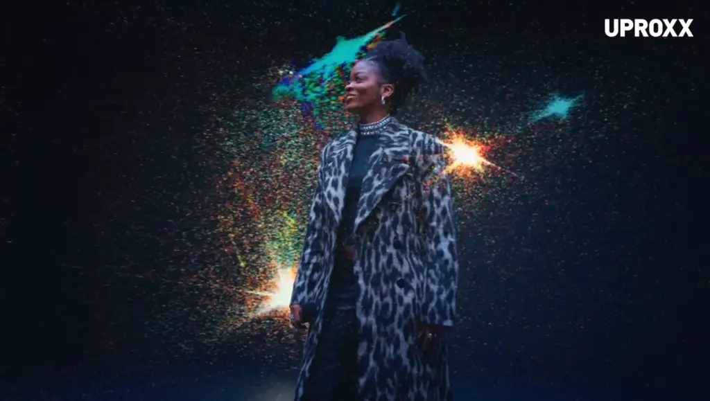 Ari Lennox during the Visionaries performance of Horoscope