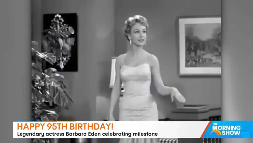 Barbara Eden featured in The Morning Show's 95th birthday celebration