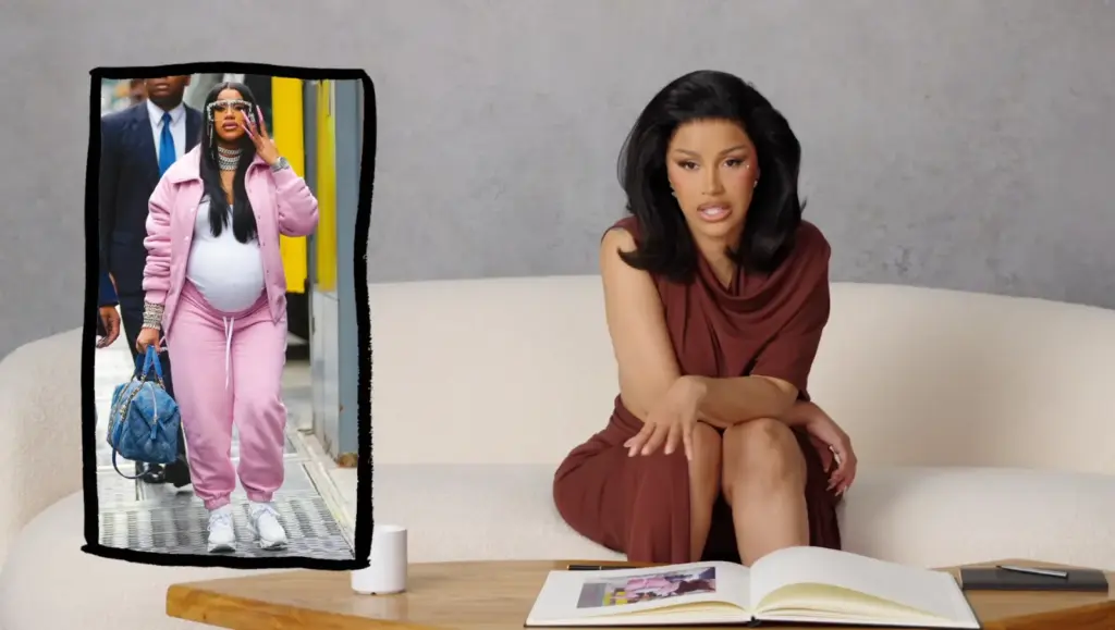 Cardi B fashion moment featured in Vogue's Life in Looks