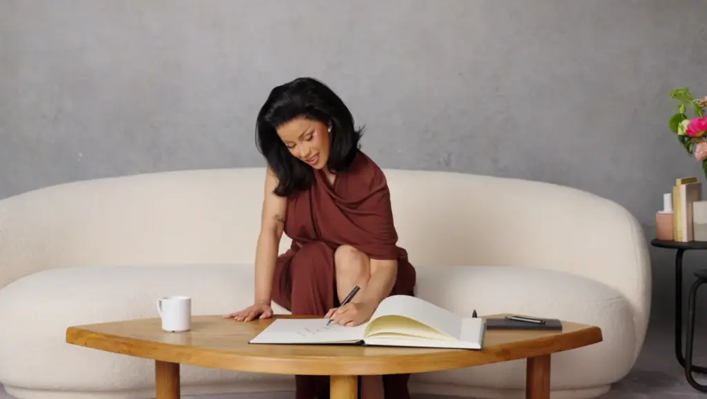 Cardi B fashion moment featured in Vogue's Life in Looks