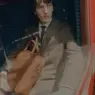 Erik Kettschick in Carl Friedrik’s Fall 2026 The 10:04 to Somewhere campaign