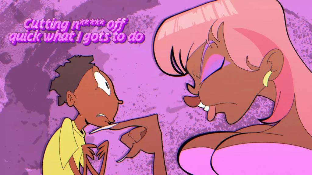 Scene 5 from cupcakKe’s That’s Like official lyric video