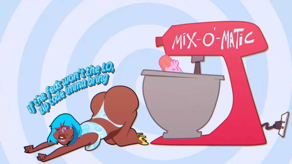 Scene 4 from cupcakKe’s That’s Like official lyric video