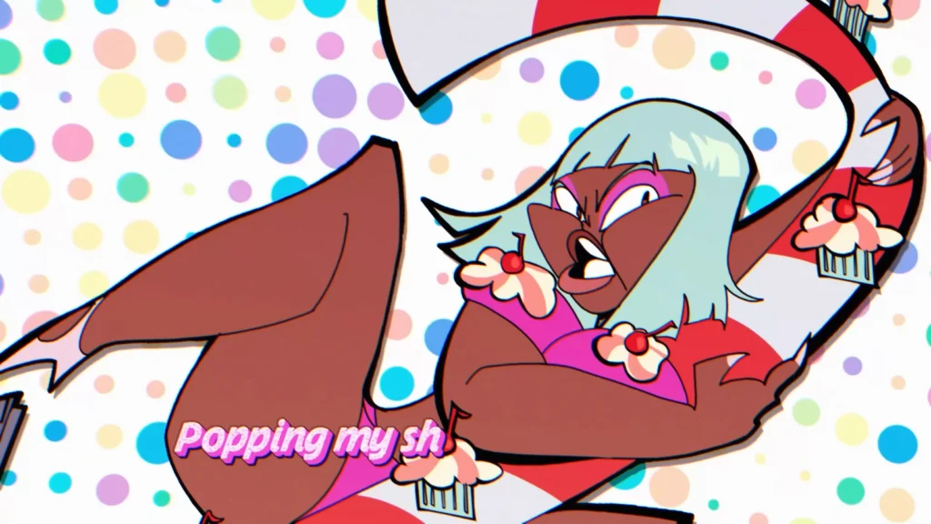 Scene 6 from cupcakKe’s That’s Like official lyric video