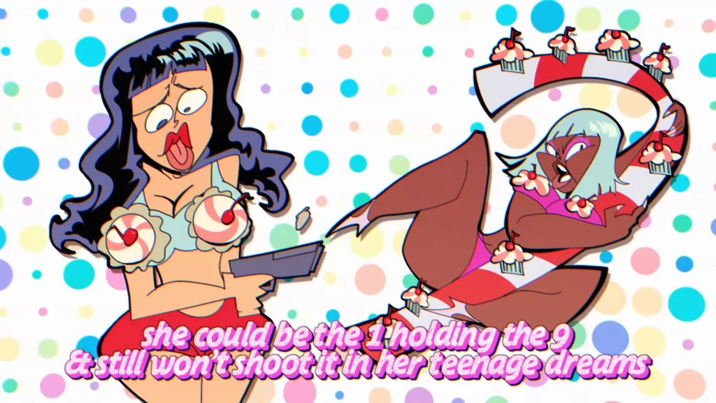 Scene 7 from cupcakKe’s That’s Like official lyric video