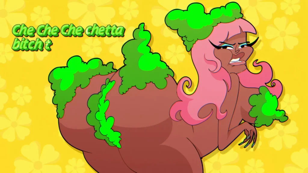 Scene 8 from cupcakKe’s That’s Like official lyric video