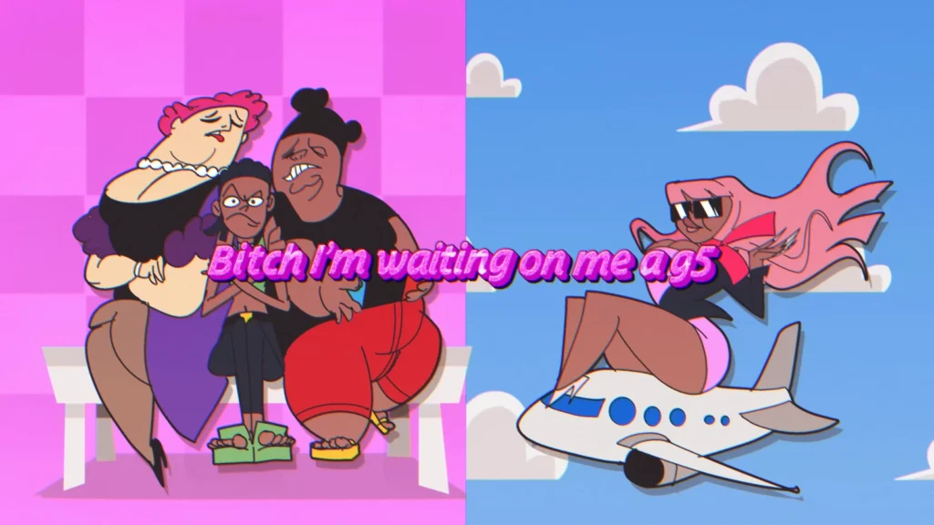 Scene 11 from cupcakKe’s That’s Like official lyric video
