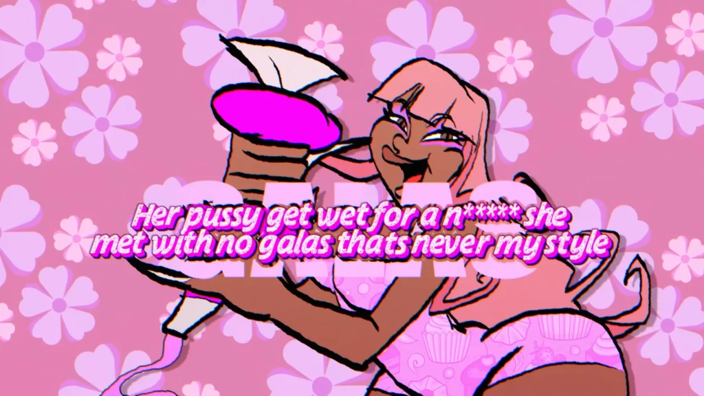 Scene 12 from cupcakKe’s That’s Like official lyric video