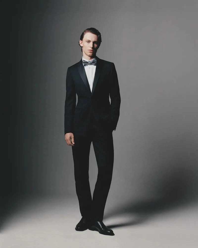 Dior Winter 2026 formal menswear photographed by Theo Wenner