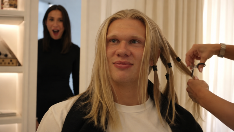 Erling Haaland Cuts Off His Famous Hair — See His Dramatic Transformation