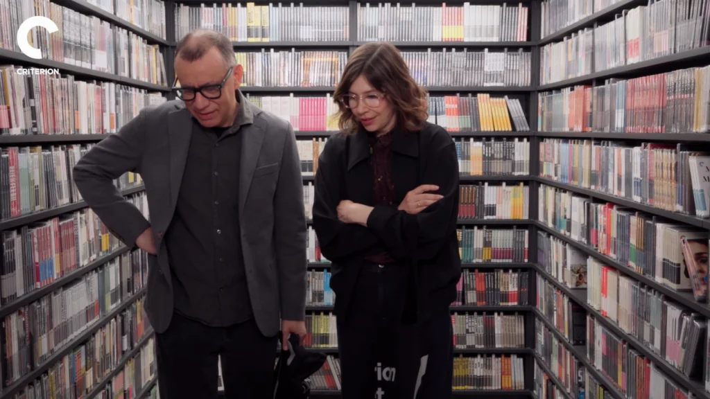 Fred Armisen and Carrie Brownstein in Criterion’s Portland Mobile Closet