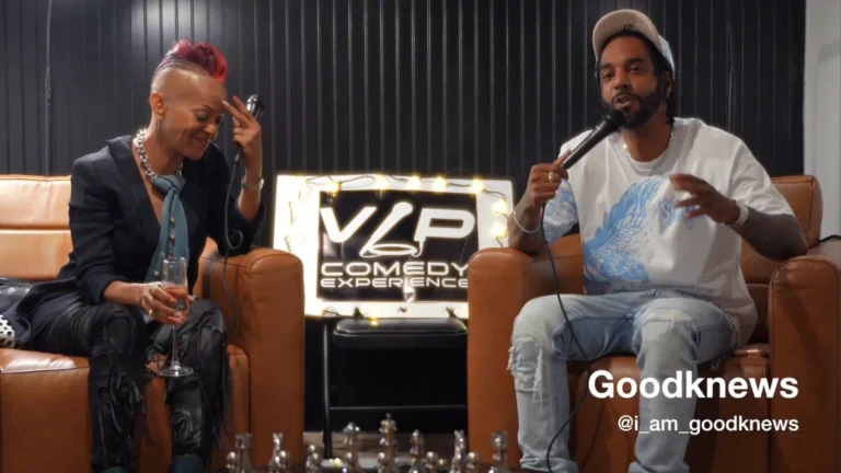 Comedian B-Phlat Visits “The Green Room” Podcast Episode 6 On VIP Comedy Experience