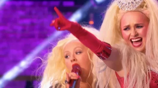 Hayden Panettiere during her 2016 Lady Marmalade performance on Lip Sync Battle