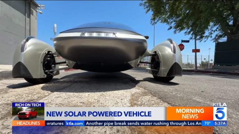 It Looks Like a Spaceship, Opens With a Knock & Runs on Sunshine: Meet Aptera’s Solar EV