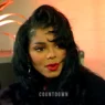 Janet Jackson speaking with Jeroen van Inkel during a 1990 Countdown interview