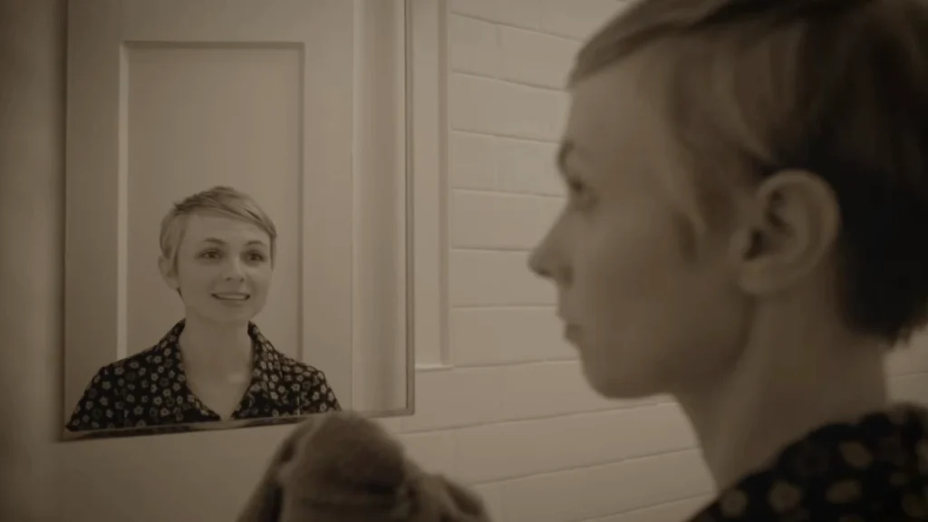 Kat Edmonson in the video image for Sparkle and Shine