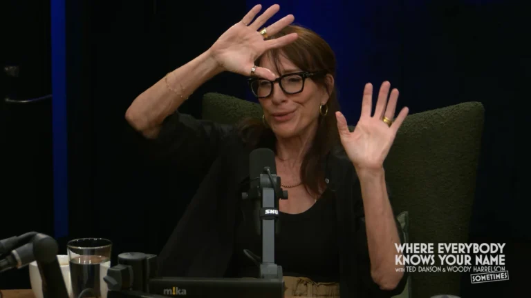 Katey Sagal Visits “Where Everybody Knows Your Name with Ted Danson”
