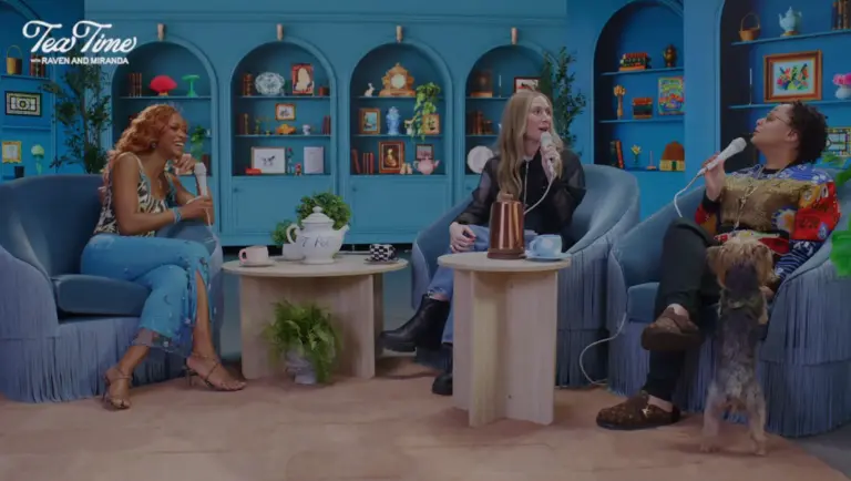Keke Palmer Visits”Tea Time w/ Raven & Miranda”