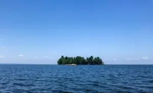 Ginormous Canadian Island Pops Up Outta Nowhere In Reservoir Only To Disappear Later