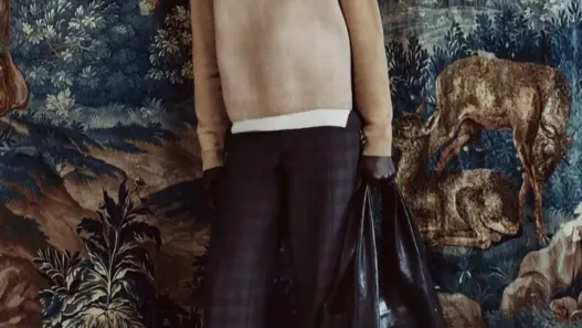 Fernando Cabral modeling Maison Margiela Fall 2026 Avant-Première menswear