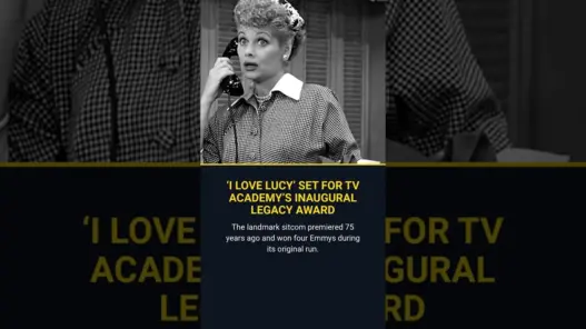 I Love Lucy image accompanying coverage of the Television Academy’s inaugural Legacy Award