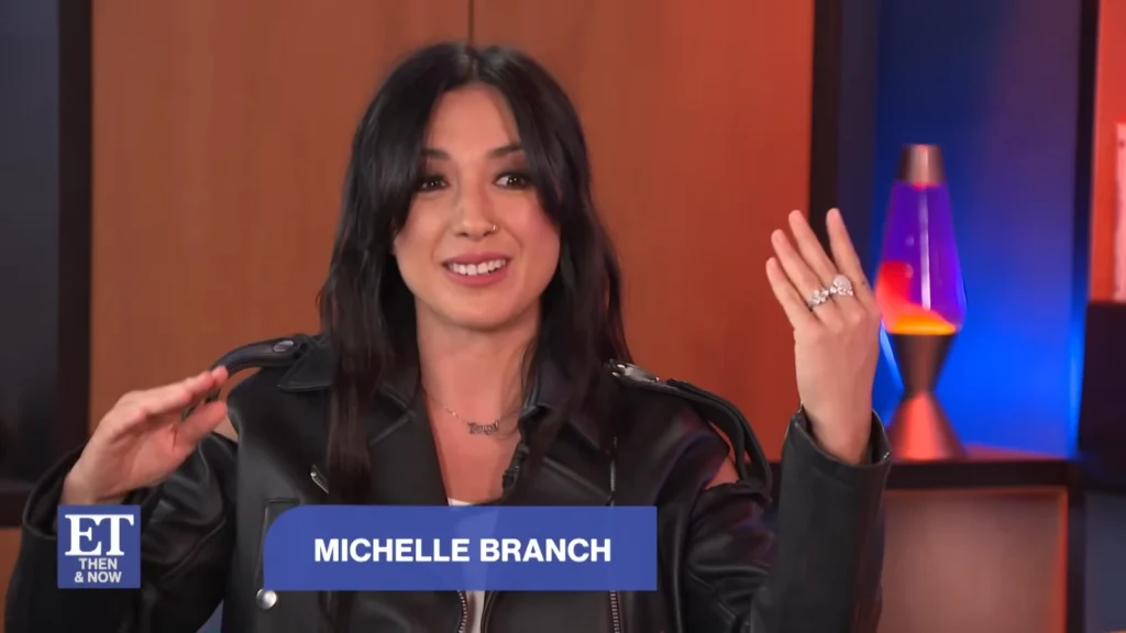 Michelle Branch featured in Entertainment Tonight’s Then and Now interview