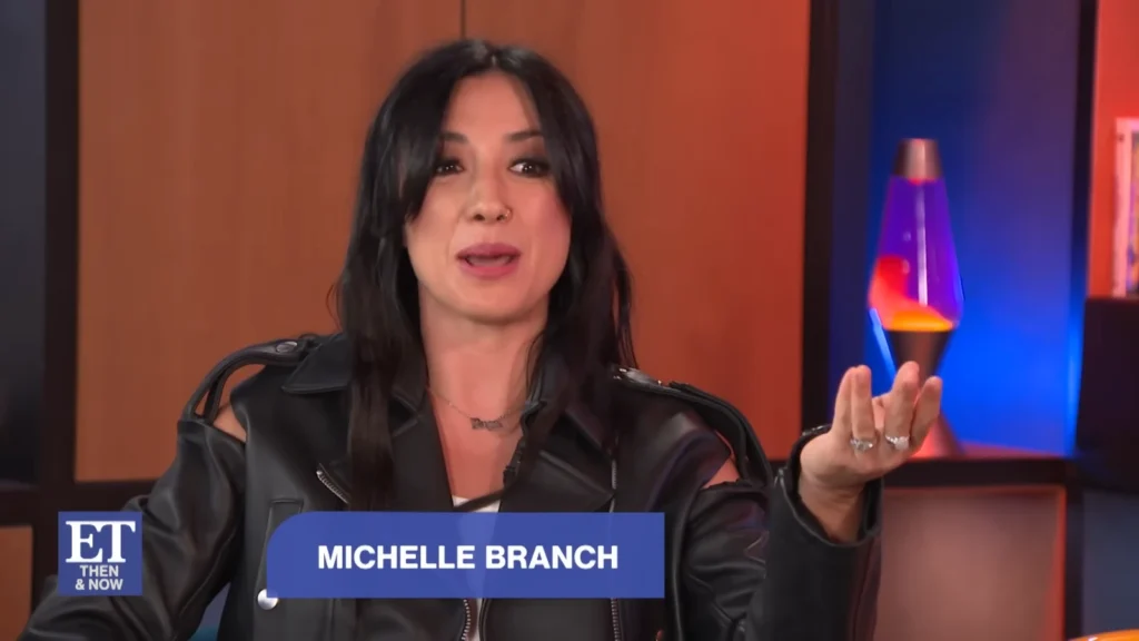 Michelle Branch in the ET Then and Now career retrospective