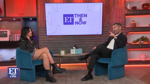 Michelle Branch in ET’s Then and Now interview with Denny Directo
