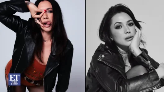 Michelle Branch in Entertainment Tonight’s ET Then and Now feature