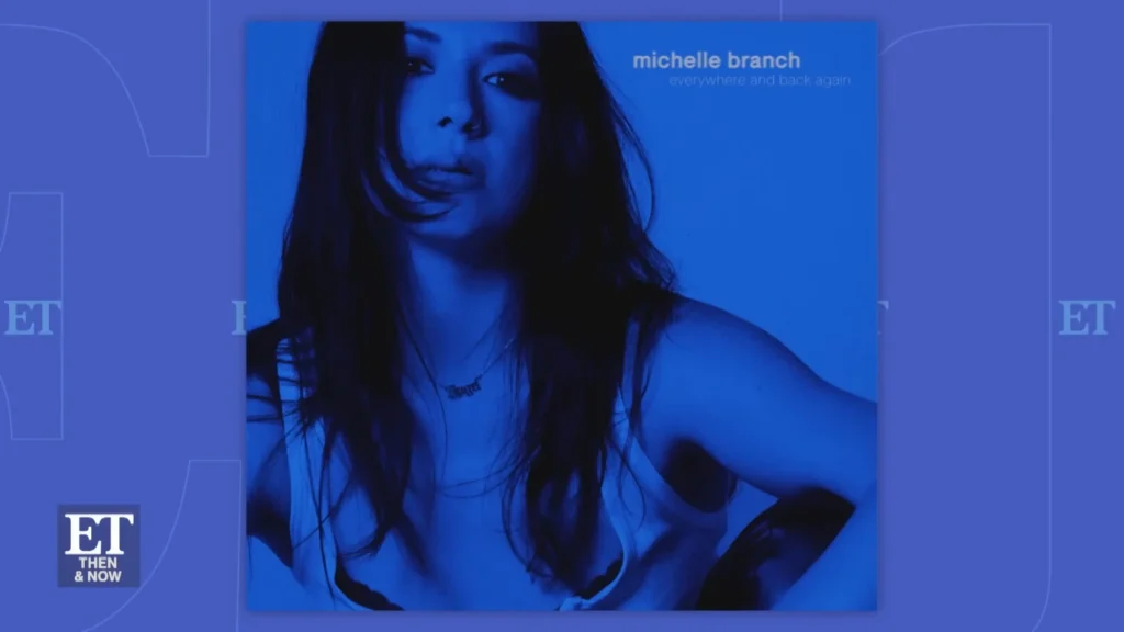 Michelle Branch during her ET Then and Now interview