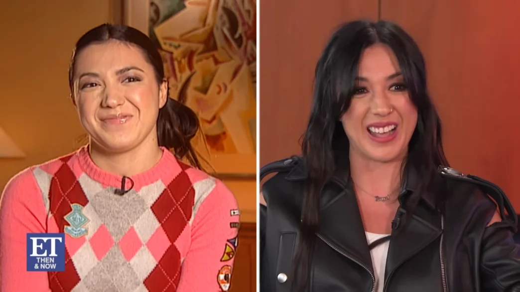 Michelle Branch during her ET Then & Now interview with Denny Directo