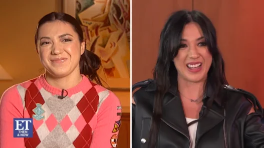 Michelle Branch during her ET Then & Now interview with Denny Directo