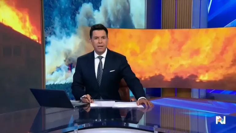 NBC Nightly News With Tom Llamas: Wildfire Evacuations, Jed York Arrest & Gary Power Outages