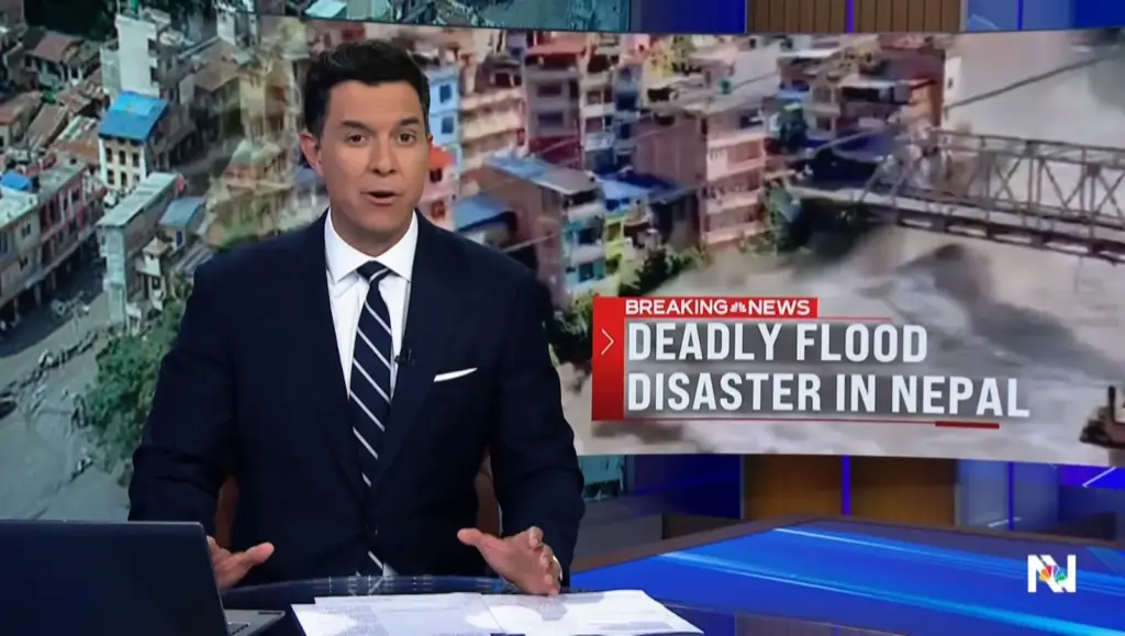 NBC Nightly News with Tom Llamas broadcast from August 26, 2026