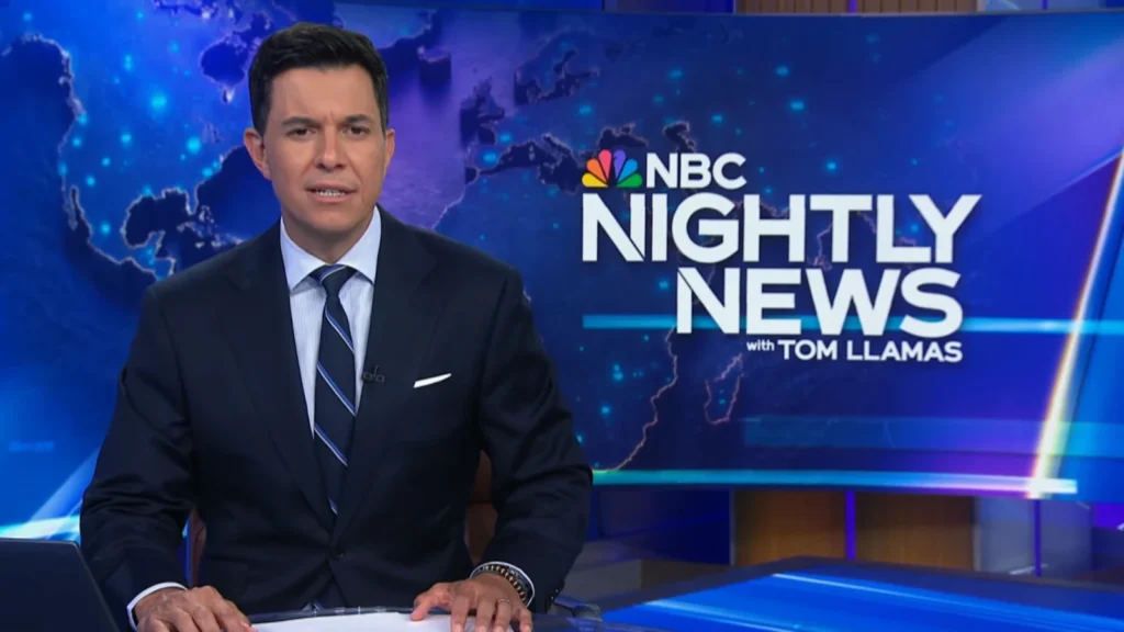 NBC Nightly News with Tom Llamas August 5 2026 episode still 3