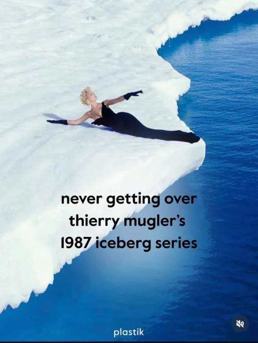 Manfred Thierry Mugler’s 1987 Disko Bay fashion photography in Greenland